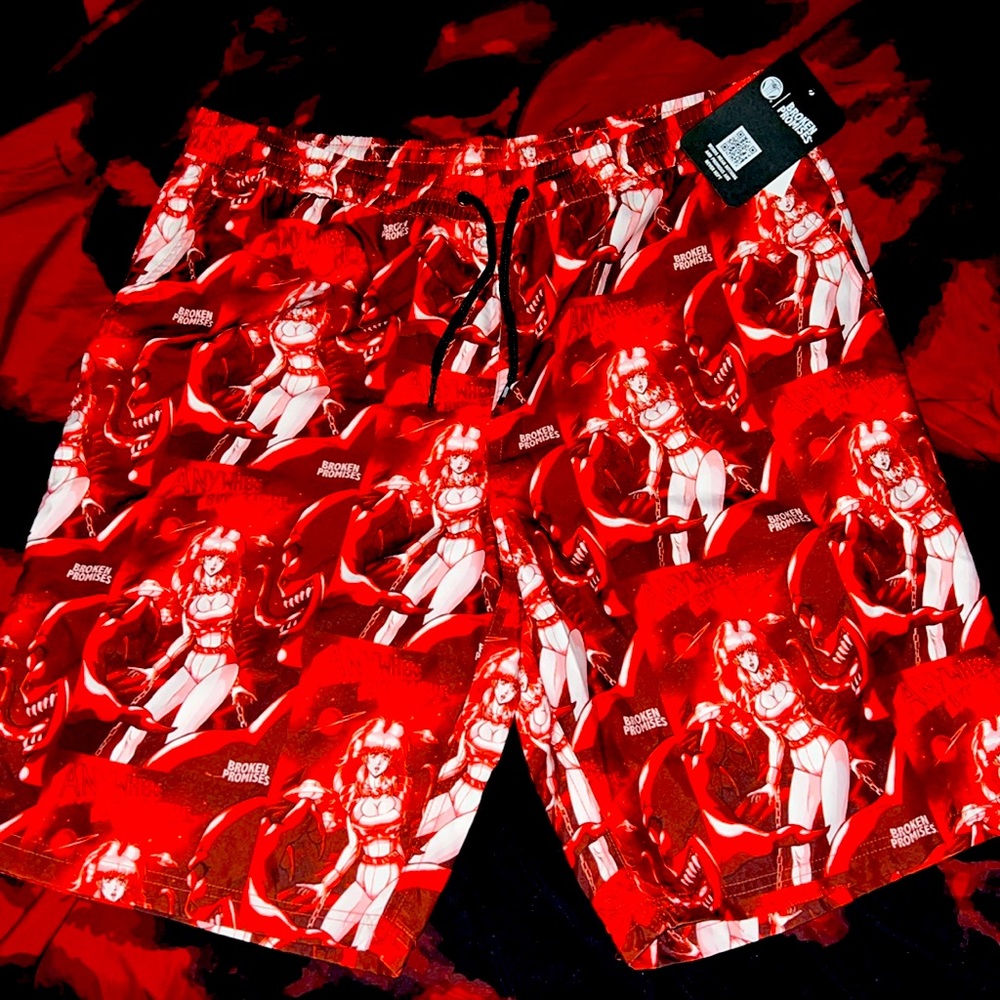 Broken Promises Anything But Here Shorts Large